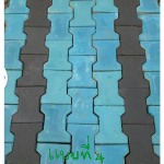 บล็อกปูพื้นถนน - โรงงานไทยอุตสาหกรรมเคหะภัณฑ์-บล็อกปูถนน