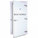 ประตูบานสวิงห้องเย็น (Cold  room swing door) - ม่านห้องเย็น บลูเวิลด์
