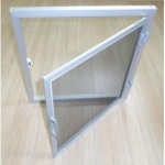 รับทำประตูหน้าต่าง มุ้งจีบ  โคราช - ร้าน ทองอยู่อลูมินั่ม (กระจก-มุ้งลวด) 
