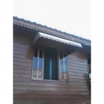  ติดตั้งกันสาด  ปากช่อง - ร้าน ทองอยู่อลูมินั่ม (กระจก-มุ้งลวด) 