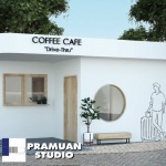 ออกแบบ ก่อสร้าง ร้านกาแฟ เพชรบูรณ์ - บริษัทรับเหมาก่อสร้าง ออกแบบ ตกแต่งภายใน - ประมวล สตูดิโอ