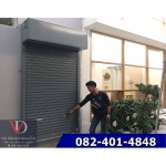 รับติดตั้งประตูม้วนระบบสปริงมือดึง - รับติดตั้งประตูม้วนทุกระบบ - วีดี ชัตเตอร์