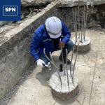 รับทดสอบเสาเข็ม - เจาะสำรวจดิน Soil Boring Test - เอสพีเอ็น ซอยล์ เอ็นจิเนียริ่ง
