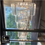 ติดตั้งโคมไฟคริสตัล - Muang Tham Light Co., Ltd.
